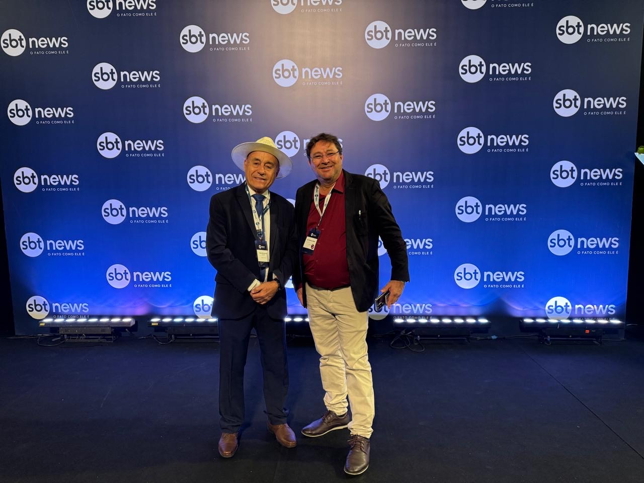 Prefeito Tião Bocalom marca presença em evento histórico do jornalismo brasileiro na inauguração do SBT News