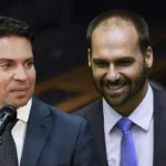 Câmara decide cassar mandatos de Eduardo Bolsonaro e Ramagem