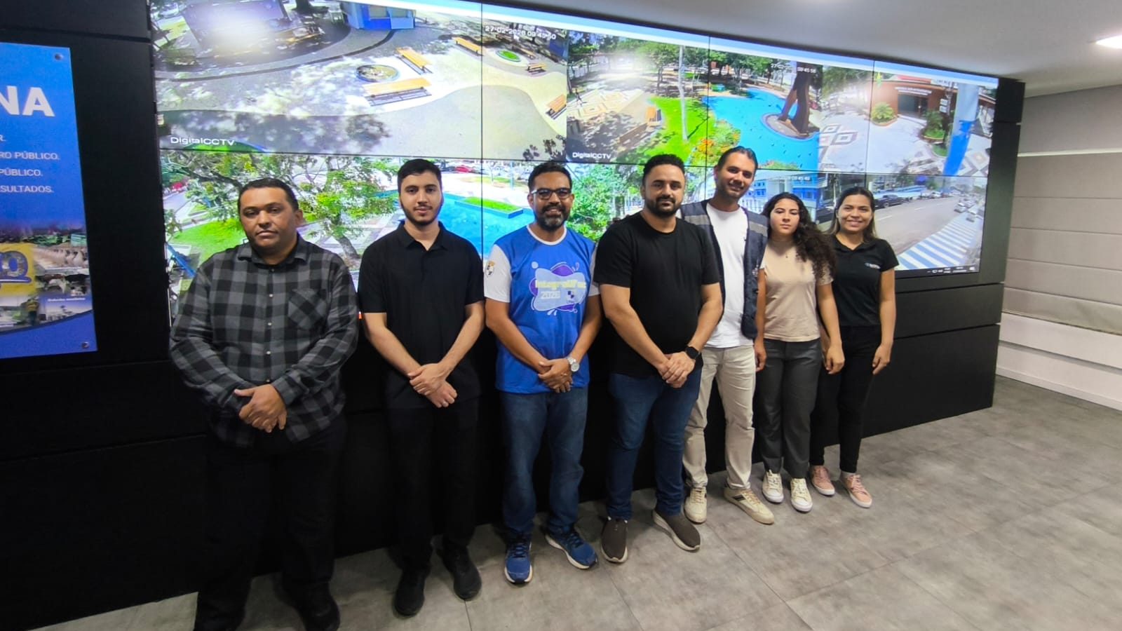 Prefeitura de Rio Branco recebe visita técnica da Ufac para conhecer sistema de videomonitoramento