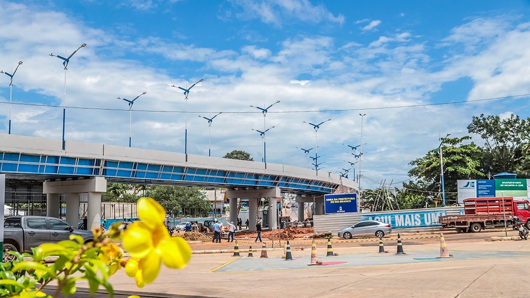 Elevado da AABB entra na reta final e moderniza o sistema viário de Rio Branco